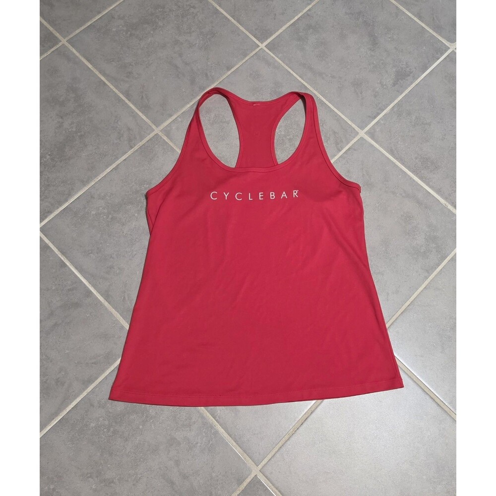 Lululemon x CycleBar Athletic Racerback Tank Top Red